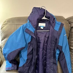 Columbia Women’s Two-Tone Blue lightweight jacket Sz. S